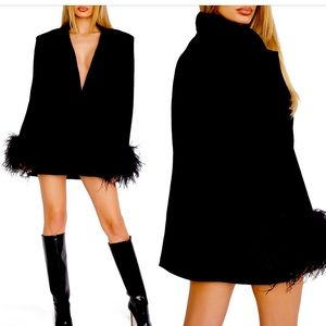 HOUSE OF CB Oversize Long Sleeve Dress